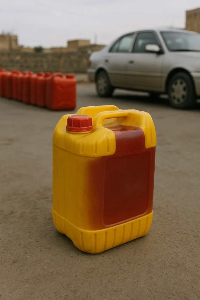 كم سعر دبة البنزين في صنعاء اليوم